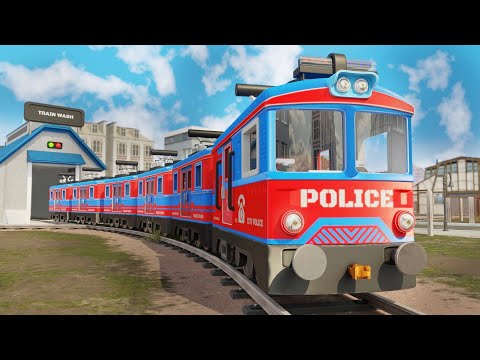 Lego City Police Film | Fun Animation Videos for kids | choo choo train kids videos