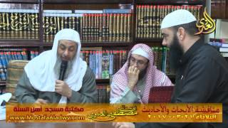 مناقشة الأبحاث والأحاديث بمكتبة مسجد أهل السنة بمنية سمنود 21 03 2017 9