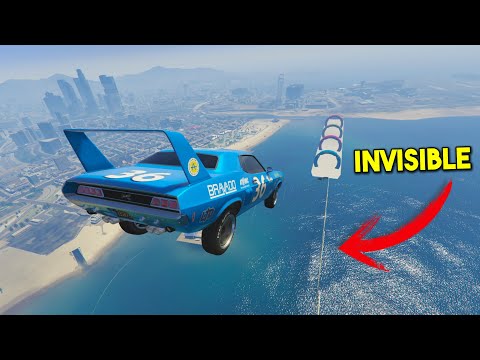 MEGA RAMPA 5.000% IMPOSIBLE! ES INVISIBLE!! - GTA V ONLINE