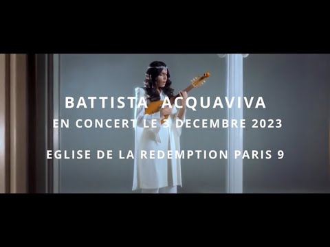 Battista en concert à Paris le 3 décembre 2023