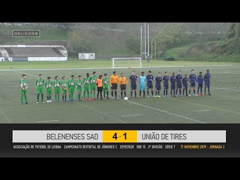 Belenenses SAD (4-1) União de Tires [SUB15 J03]
