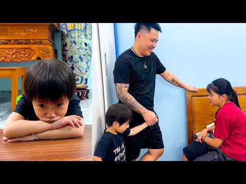 How did Dad act to put an end to Quynh's anger towards Diem?