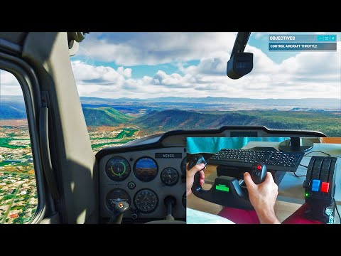 Logitech Pro Flight Yoke System Skraidymo simuliatorius video