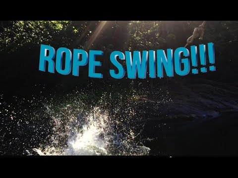 Rope swing adventure!!!