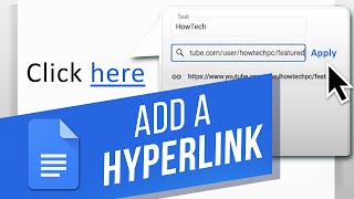 How to Add a Hyperlink in Google Docs | How to Link to a Website from Google Docs