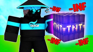 So they added OVERPOWERED TNT in Roblox Bedwars