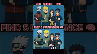 Download lagu FIND 5 DIFFERENCE 🧠❓#naruto #animeshorts #sasuke #shortanime #kakashi #ytshorts #yutubeshorts mp3