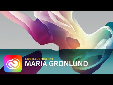 Live Illustration with Maria Gronlund - DAY 2/3 | Adobe Creative Cloud