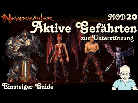 NEVERWINTER: Active Companions for Support - Healing - Damage Debuff - Damage Buff Guide PS4 German