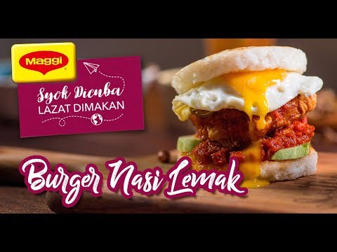 Nasi Lemak Burger