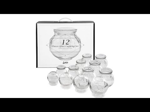 Glass Cupping Therapy Set 2021