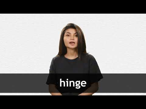 Hinge on sale on meaning
