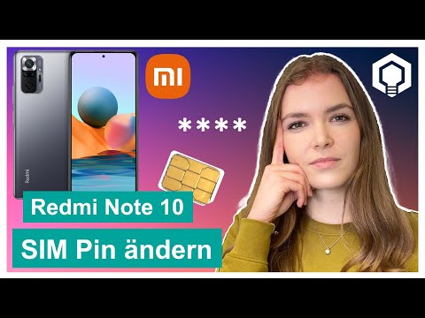 Xiaomi Redmi Note 10 - SIM Pin ändern • 📱 • 🧑🏽‍💻 • 🔐 •