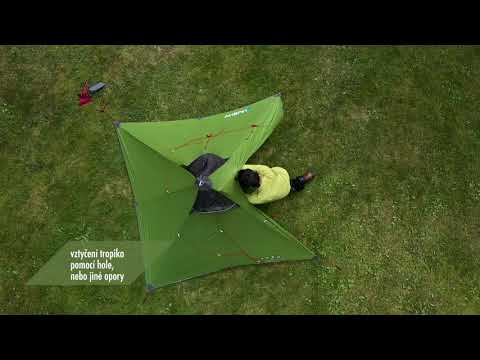 Ultralight tent for 2 people - Sawaj Trek - green | HUSKY OUTDOOR