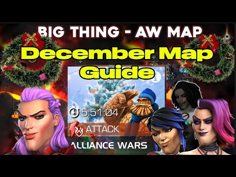 BIG THING Alliance War Guide | Marvel contest of champions 