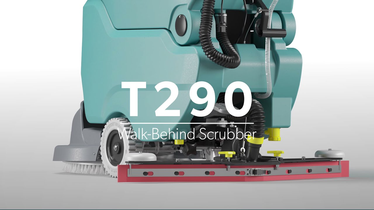 T390 Walk-Behind Scrubber: How to Operate