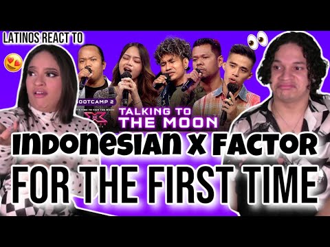 Latinos react to INDONESIAN X Factor for the first time 🤩