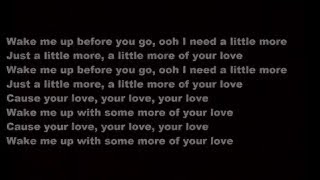 Chris Brown - Little More ' Royalty ' (Lyrics Video ) [HD]