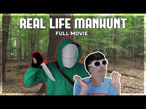 Minecraft Manhunt In Real Life Full Movie [ft. Dream, Sapnap, George]