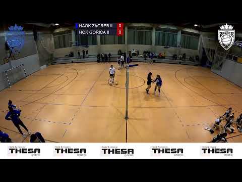 HAOK ZAGREB II – HOK GORICA II  2. HRVATSKA ODBOJKAŠKA LIGA - REGIJA SJEVER