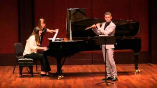 Jongen - Sonata for Flute and Piano, Op. 77, IV. Gigue: Allegro