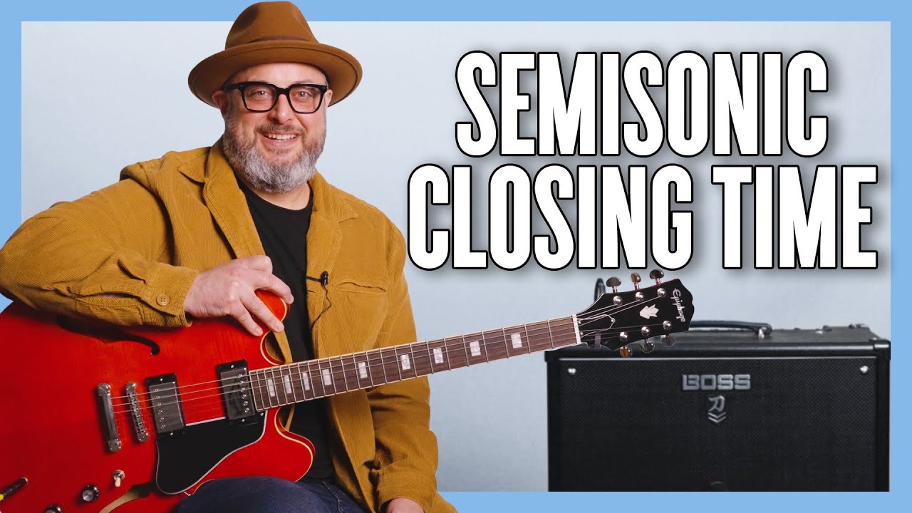 Semisonic Closing Time Guitar Lesson + Tutorial