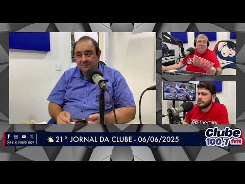 Jornal da Clube - 06/06/2025 - Edição da Manhã