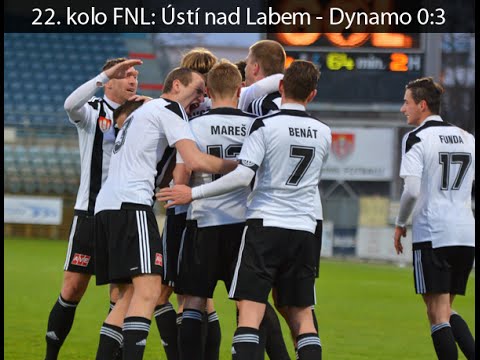 22. kolo FNL: FK Ústí nad Labem - SK Dynamo ČB 0:3 (0:1)