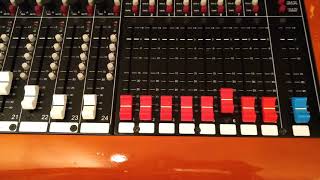 Video thumbnail for Studio B: Toft Walk through -  Buttons, switches, and faders on analog Toft ATB console. by Capital University Music Technology
