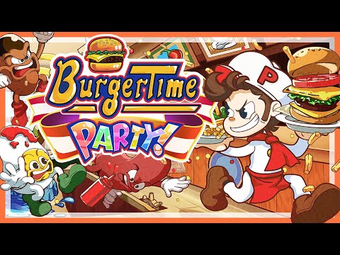 BURGERTIME PARTY! 🍔 Neuster Switch-Ableger einer Arcade-Legende!