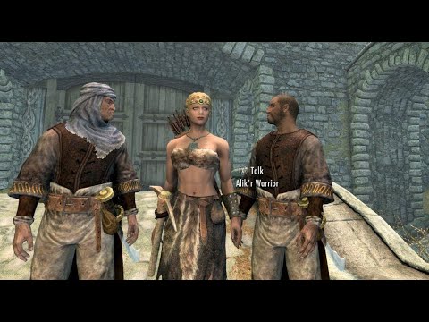 Skyrim019c In My Time Of Need Quest Help Guide - Choose Saadia Or Alik'r And How To Complete Quest