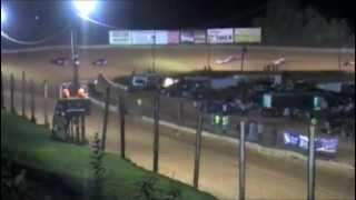 preview picture of video 'Wythe Raceway Ultimate Super Late Models 8-4-2012'