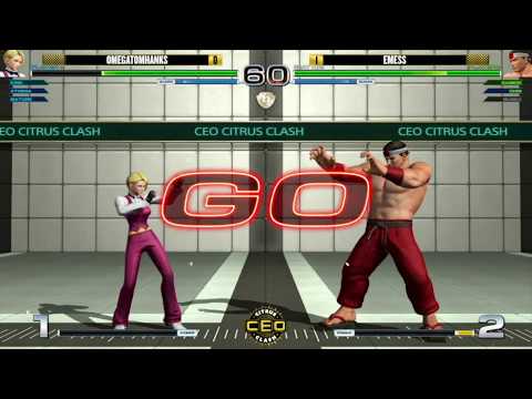 "BBR" KOFXIV AT CEO CITRUS CLASH #3 - OMEGATOMHANKS vs EMESS
