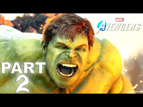 MARVEL’S AVENGERS Walkthrough Gameplay Part 2 FULL BETA | PS4 No Commentary