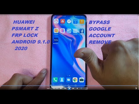 HUAWEI P Smart Z (STK-LX1) Google account bypass/FRP lock 2020