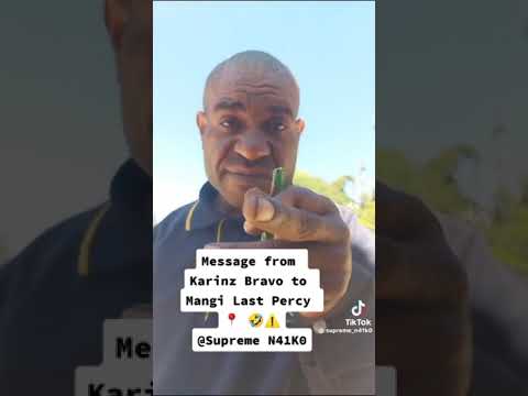 Message to Mangi Last Percy from Karinz Bravo