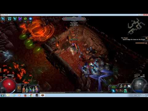 Path of Exile : Crit Spectral Throw Raider ~ Atziri Run ( Legacy League SC )