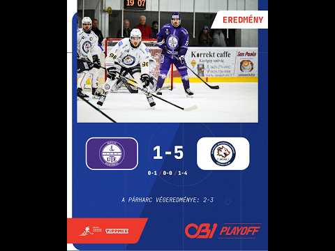 Gólösszefoglaló - OBI 75 - UTE - Budapest Jégkorong Akadémia HC 1-5 20260224