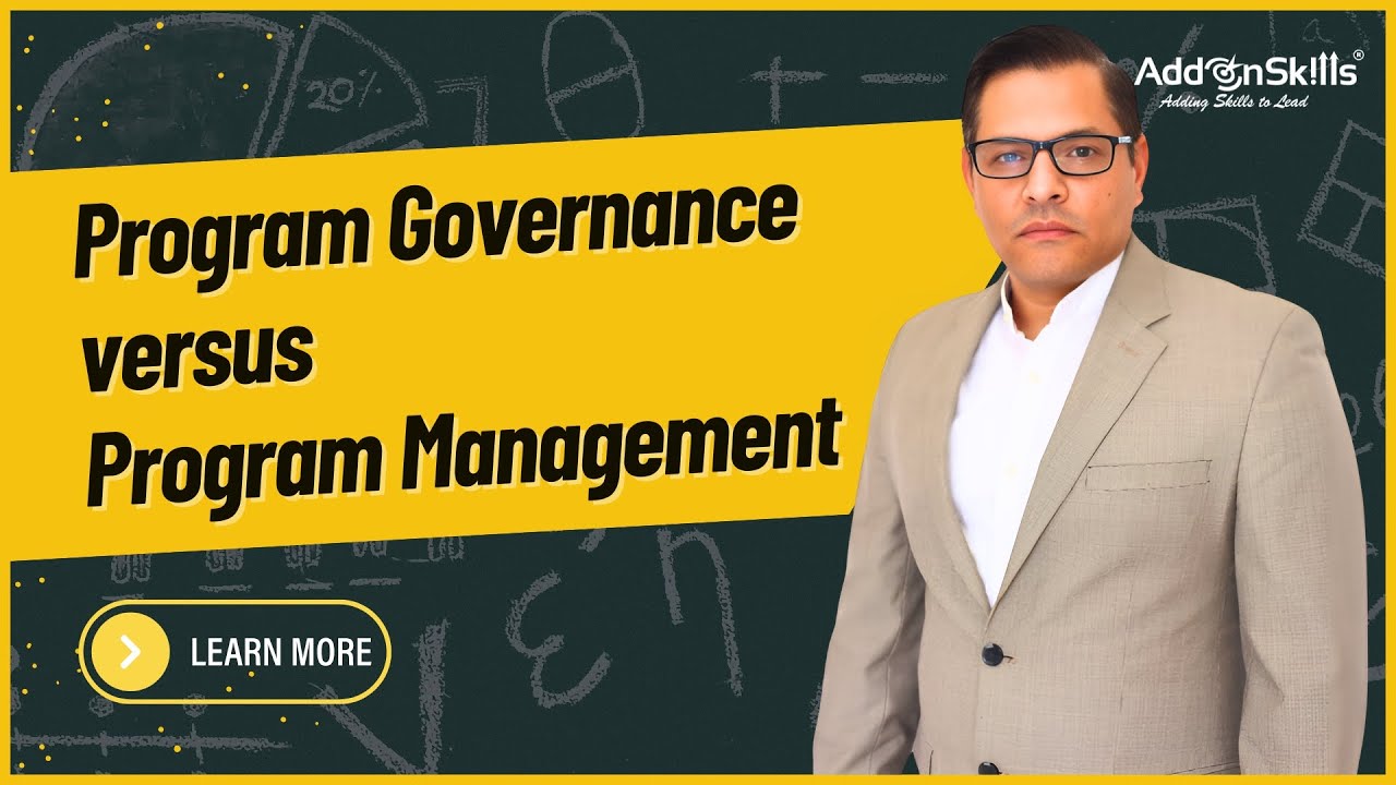 Program Governance versus management responsibilities