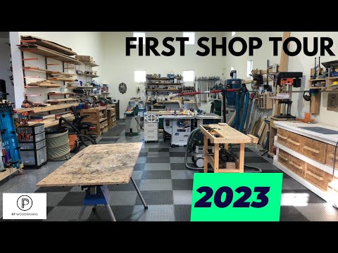 Home Woodworking Shop Tour 2023