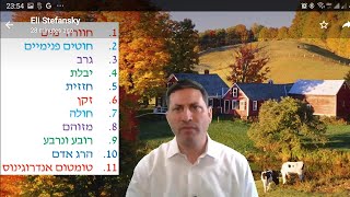 Hebrew סיכום הדף בעברית בכורות דף מא
