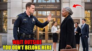 Cop Tells an Elderly Black Woman “Wait Outside” — He Had No Idea Who Ran That Court