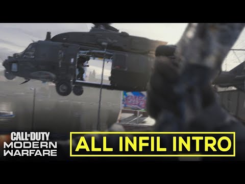 ALL MAP INFIL (Intro & Pre-match Infiltration Sequence on Every Maps) - Call of Duty: Modern Warfare