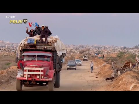 VOA - PRO DAN KONTRA RELOKASI WARGA GAZA DI TENGAH ALOTNYA PERUNDINGAN