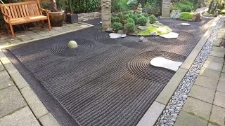 ASMR Japanese Zen garden 禅の庭 gameplay video by saraqmv, 14:35 duration