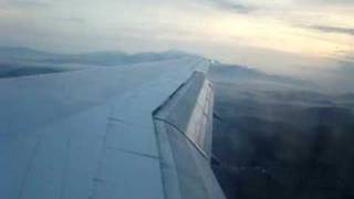 preview picture of video 'Wings view while landing'