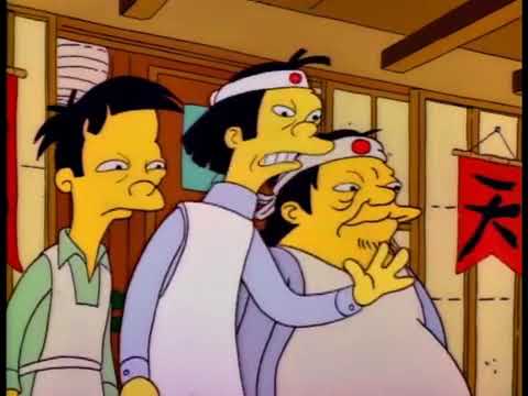 The Simpsons - Poison Blowfish Sushi