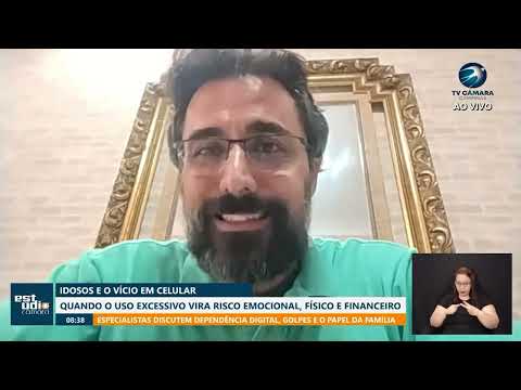 Cláudio Marcellini em entrevista para a TV Câmara, parte 2 – Letramento digital para idosos