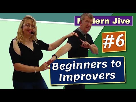Modern Jive Beginners Basic Class | Lead & Follow Teach | Learn to Dance Modern Jive QUICKLY!