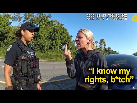 Entitled Karen Thinks Laws Don't Apply to Her – Instantly Regrets It